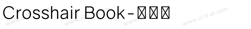 Crosshair Book字体转换